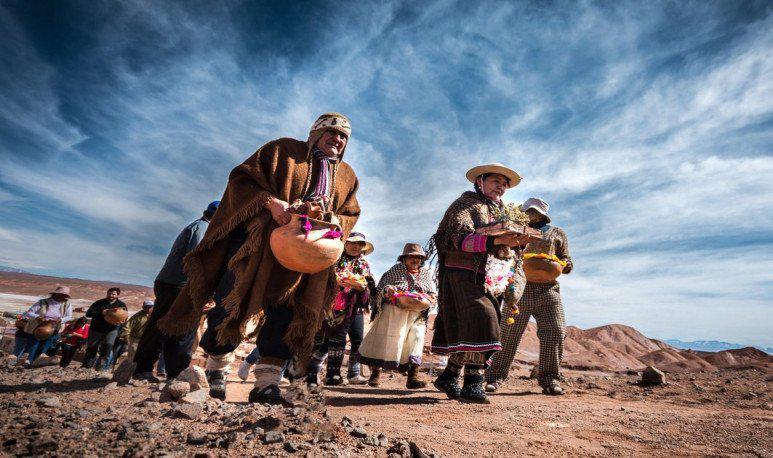 Ceremonia a la Pachamama